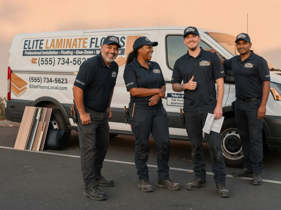 Laminate flooring installation company in Alhambra, IL